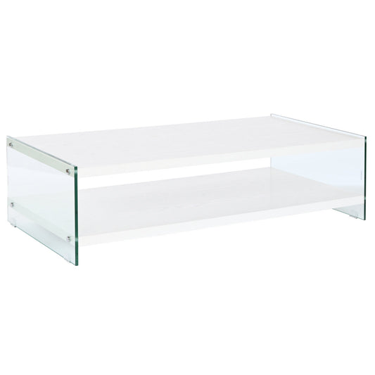 MESA CENTRO CRISTAL MDF 130X65X35:5 TEMPLADO