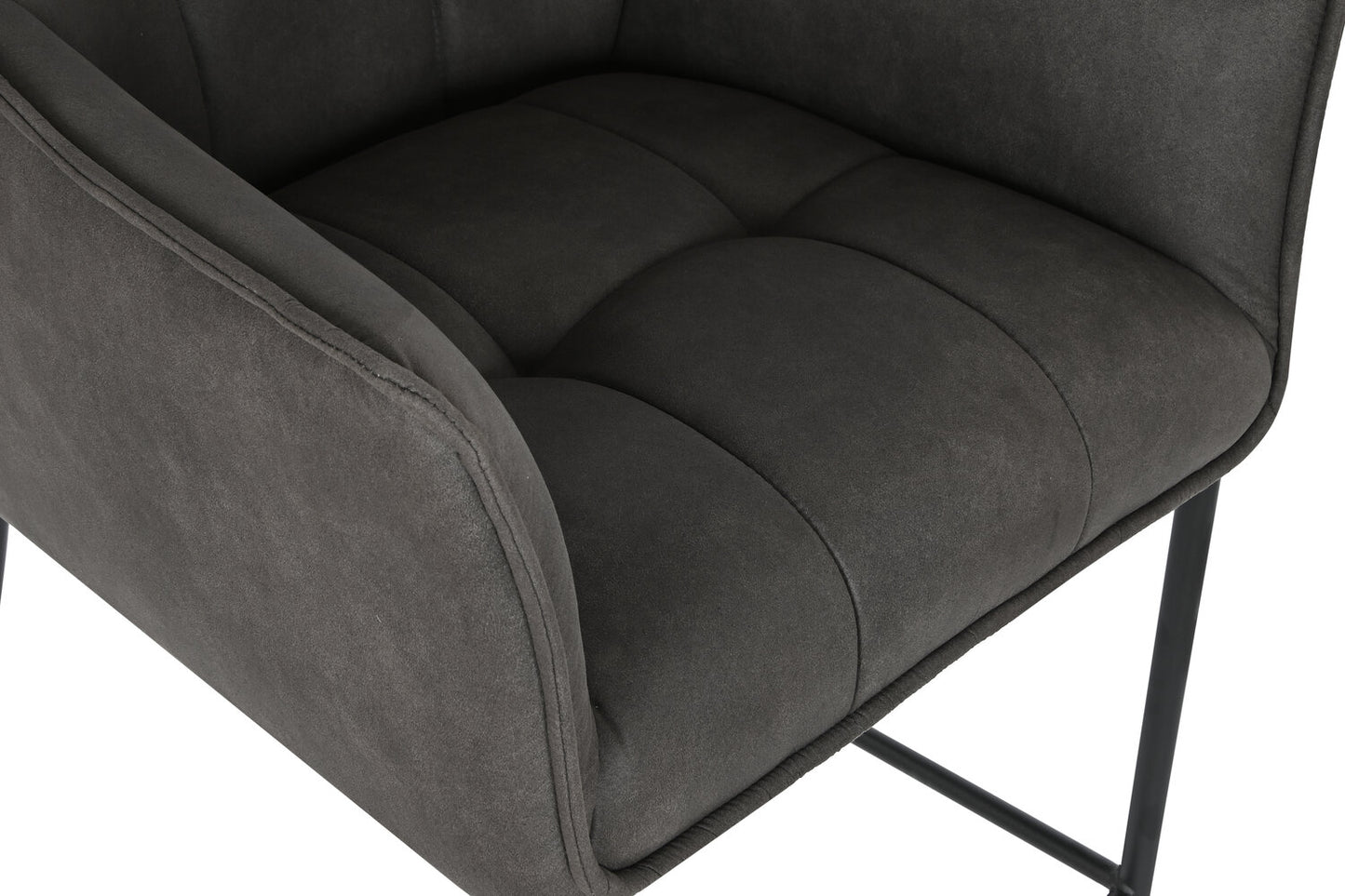 TABURETE MICROFIBRA METAL 59X60X107 SIMIL PIEL