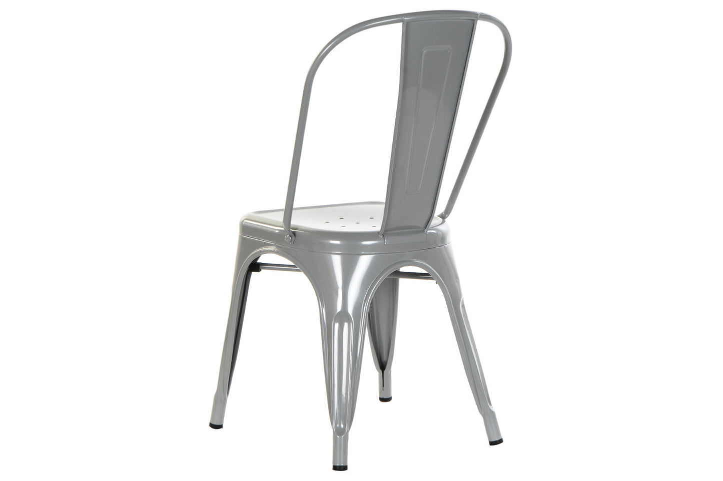 SILLA METAL 45X48X86 APILABLE GRIS