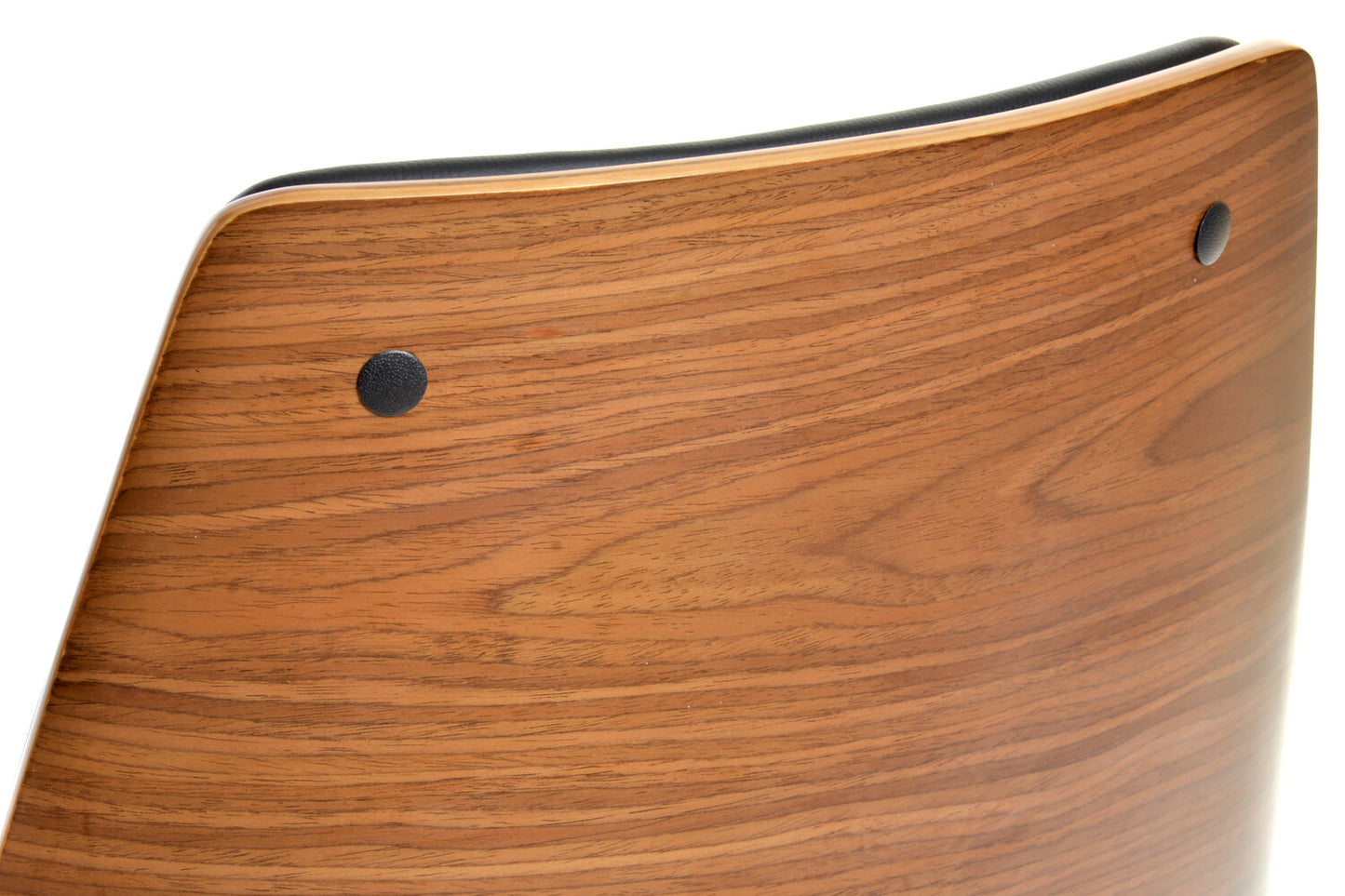 SILLA PU NOGAL 52X58:5X98 AJUSTABLE CROMADO NEGRO