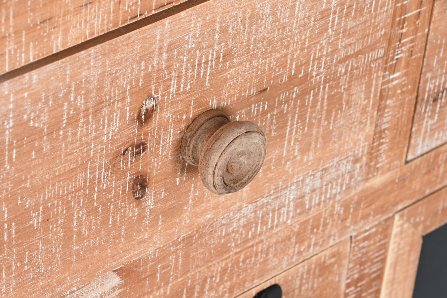 CAJONERA ABETO METAL 110X40X92:5 16CAJ: NATURAL