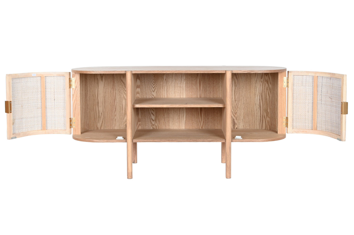 MUEBLE TV RUBBERWOOD RATAN 120X43:5X60 17:00