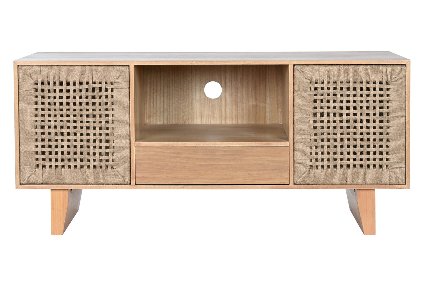 MUEBLE TV PINO YUTE 120X40X55 NATURAL