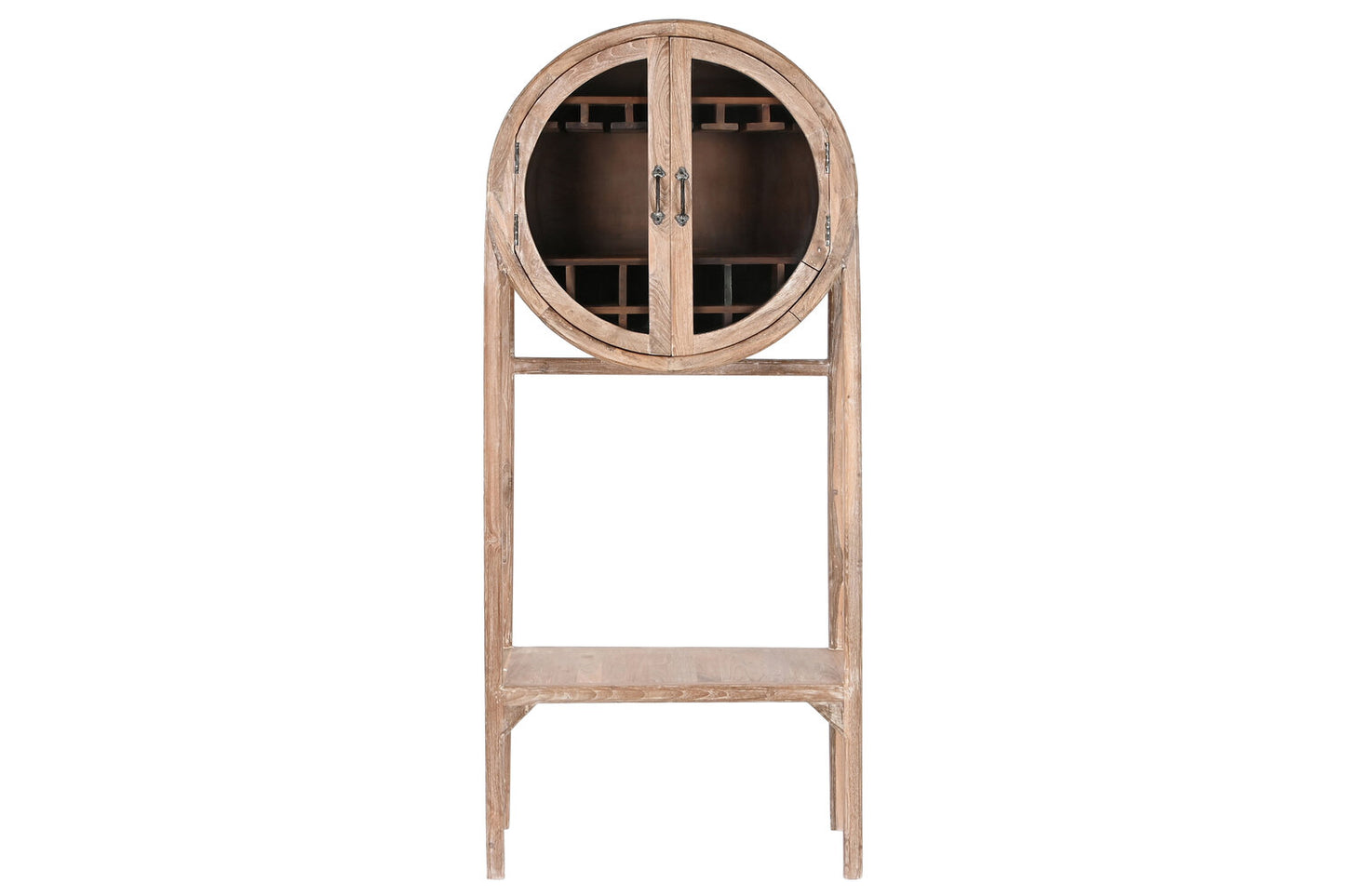 MUEBLE BAR MADERA RECICLADA TECA 75X40X182 NATURAL