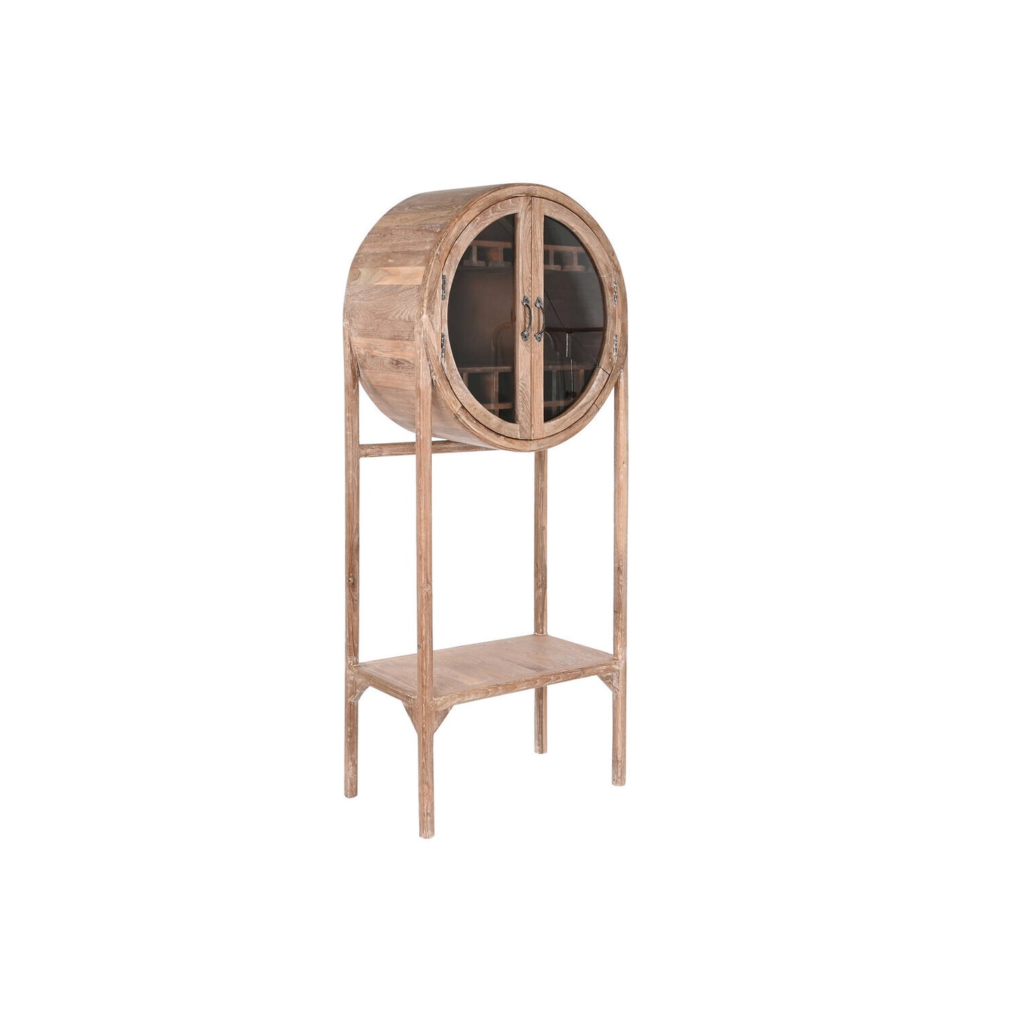 MUEBLE BAR MADERA RECICLADA TECA 75X40X182 NATURAL