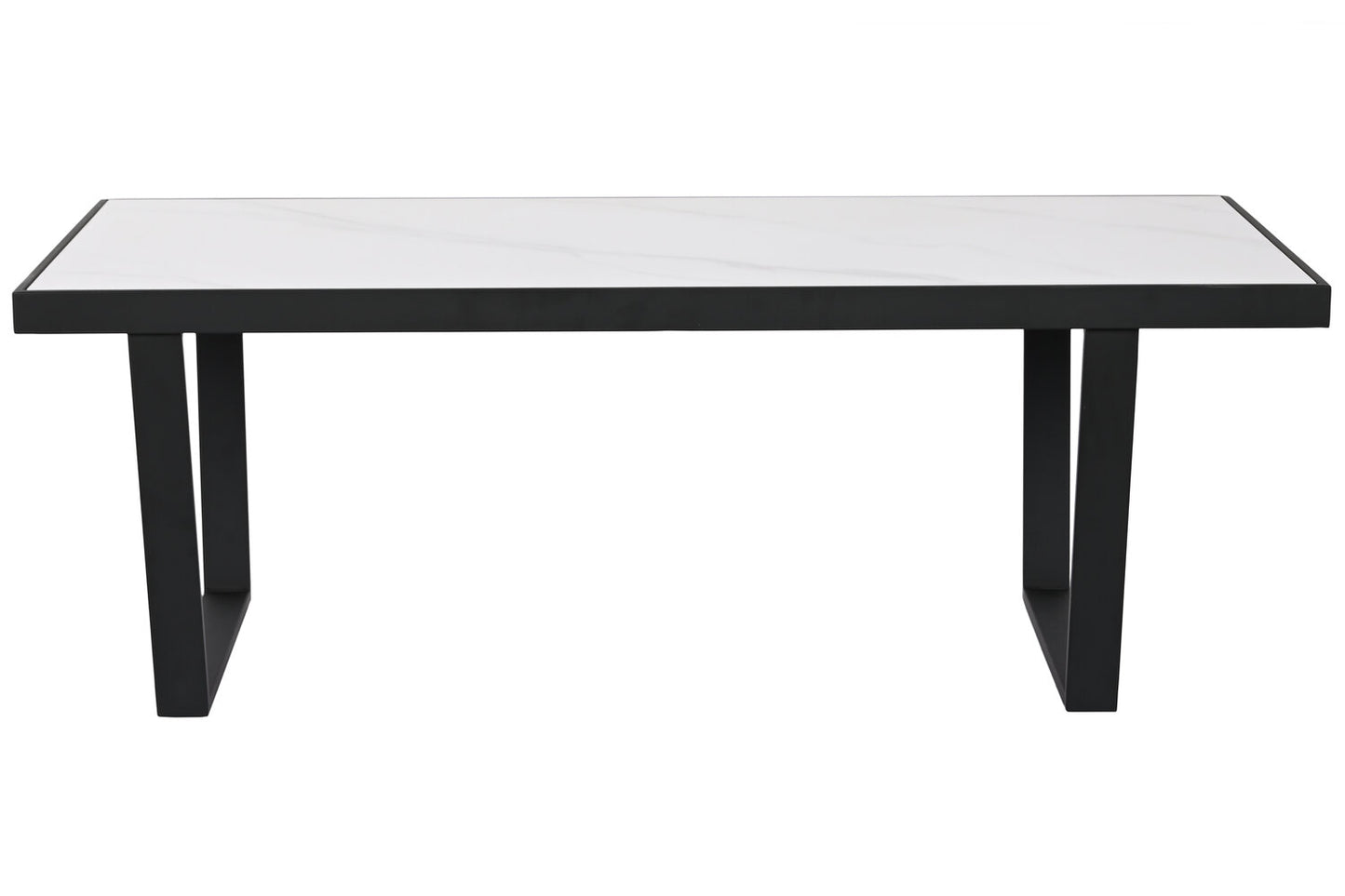 MESA CENTRO METAL CERAMICA 120X60X43 23:35 NEGRO