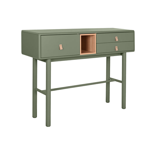 CONSOLA MDF PU 120X35X90 VERDE