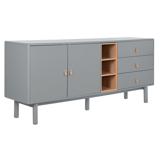 BUFFET MDF PU 180X40X75 65:74 GRIS