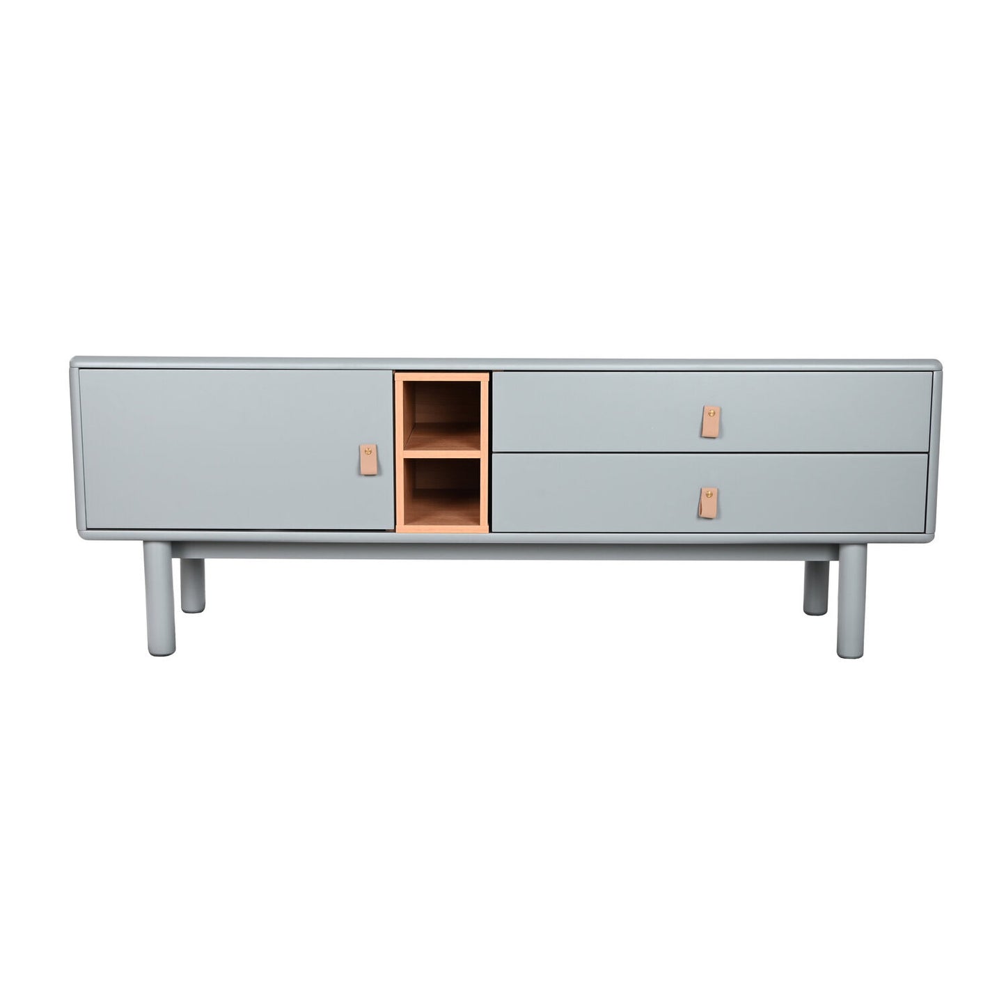 MUEBLE TV MDF PU 140X40X55 GRIS