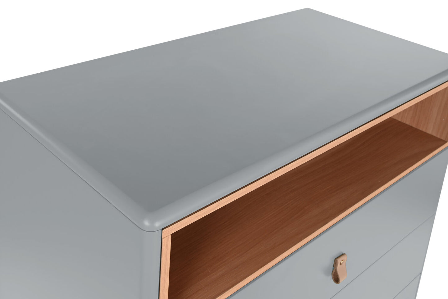 CHIFONIER MDF PU 80X40X117 60:00 GRIS