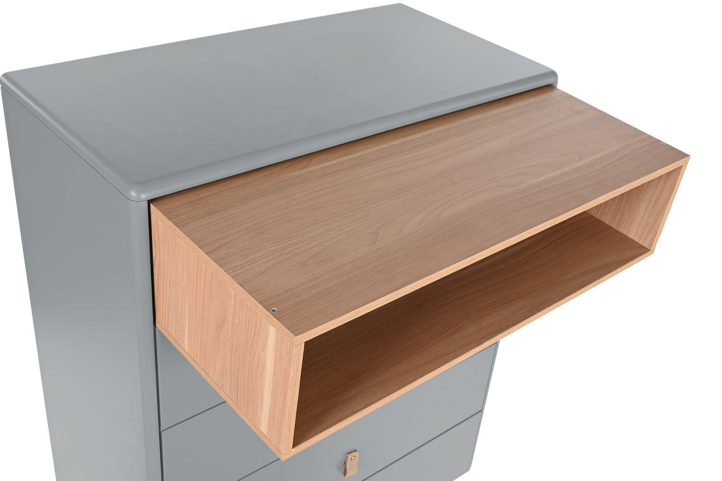 CHIFONIER MDF PU 80X40X117 60:00 GRIS
