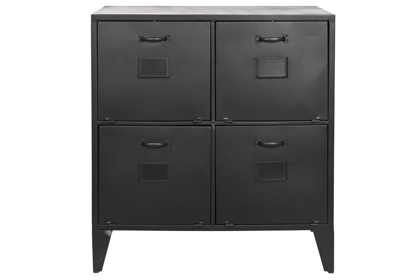 CAJONERA METAL 75X45X80 TAQUILLA NEGRO