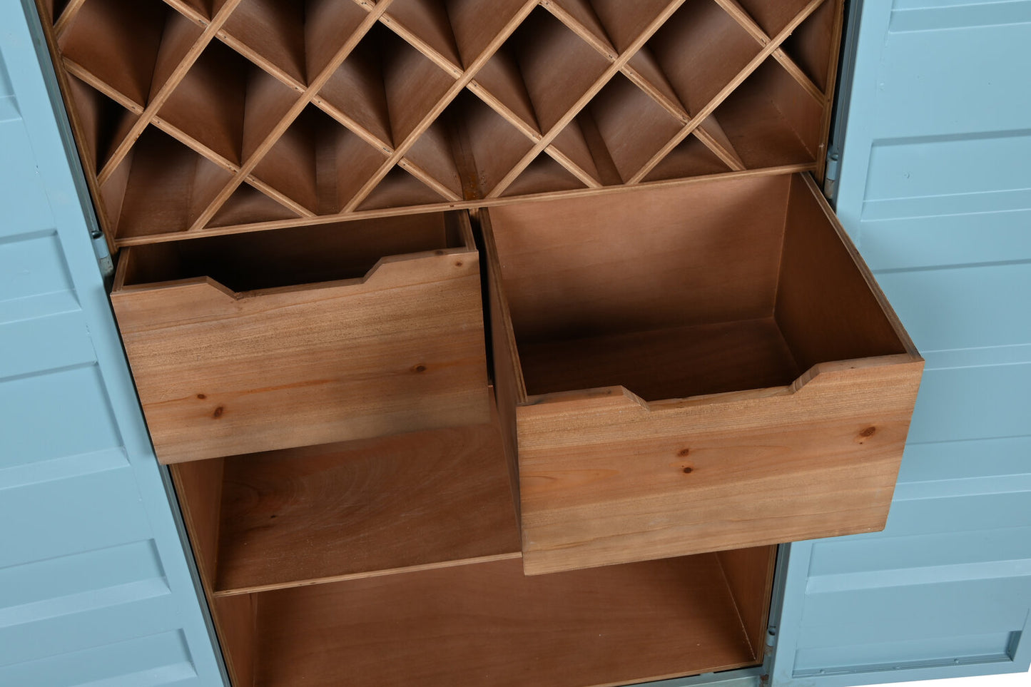 BOTELLERO METAL MDF 76:5X41X157:5 CONTAINER