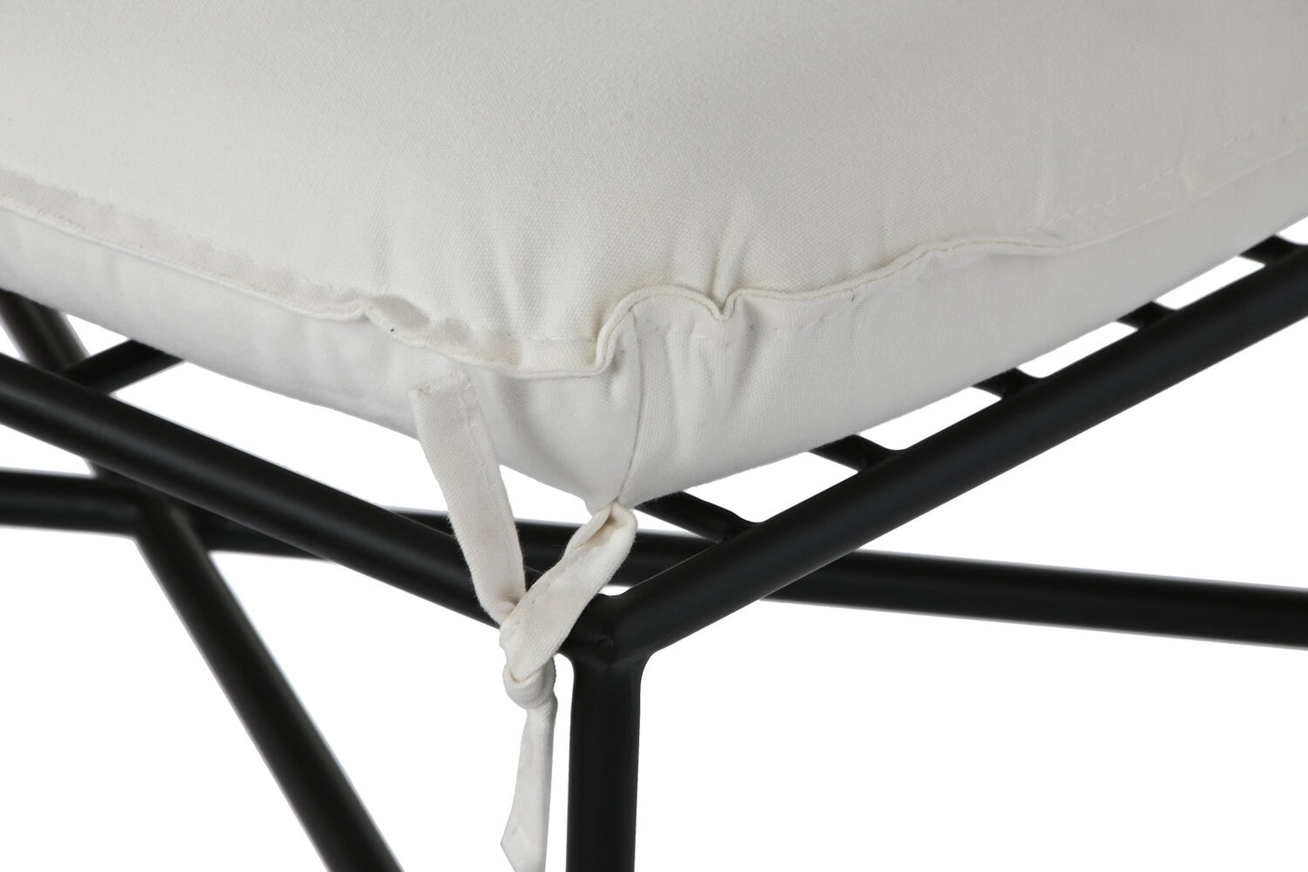 REPOSAPIES METAL POLIESTER 70X45X43 NEGRO