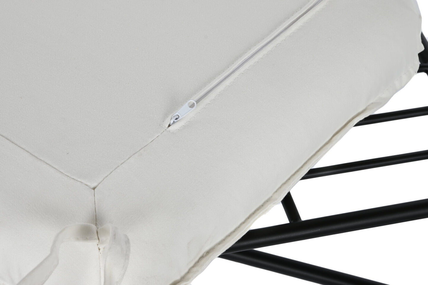 REPOSAPIES METAL POLIESTER 70X45X43 NEGRO