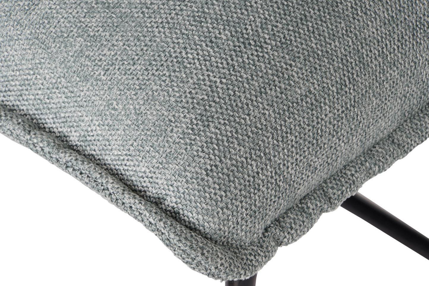 SILLON POLIESTER METAL 66X71X77 VERDE