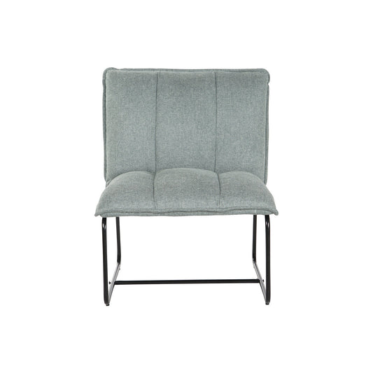 SILLON POLIESTER METAL 66X71X77 VERDE