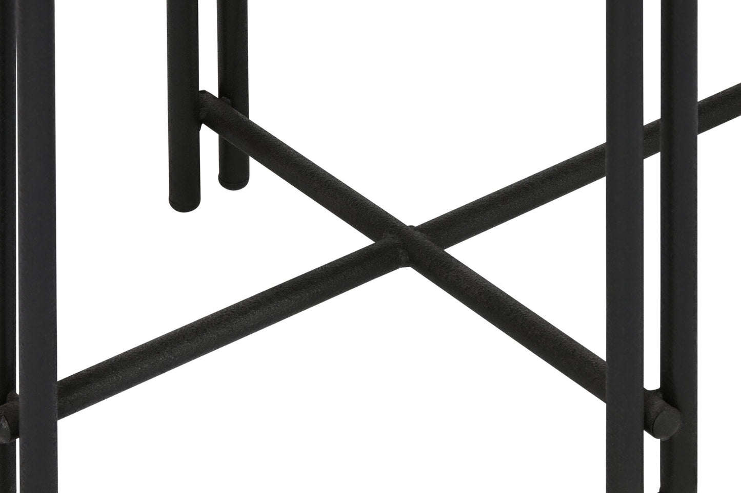 CONSOLA MADERA METAL 115X40X75 MARRON