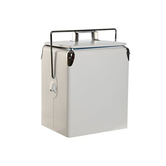 NEVERA METAL PVC 32X24X43 17 LITROS BLANCO