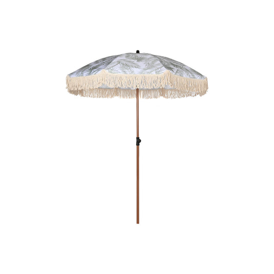 PARASOL ALGODON ACERO 180X180X1 BLANCO