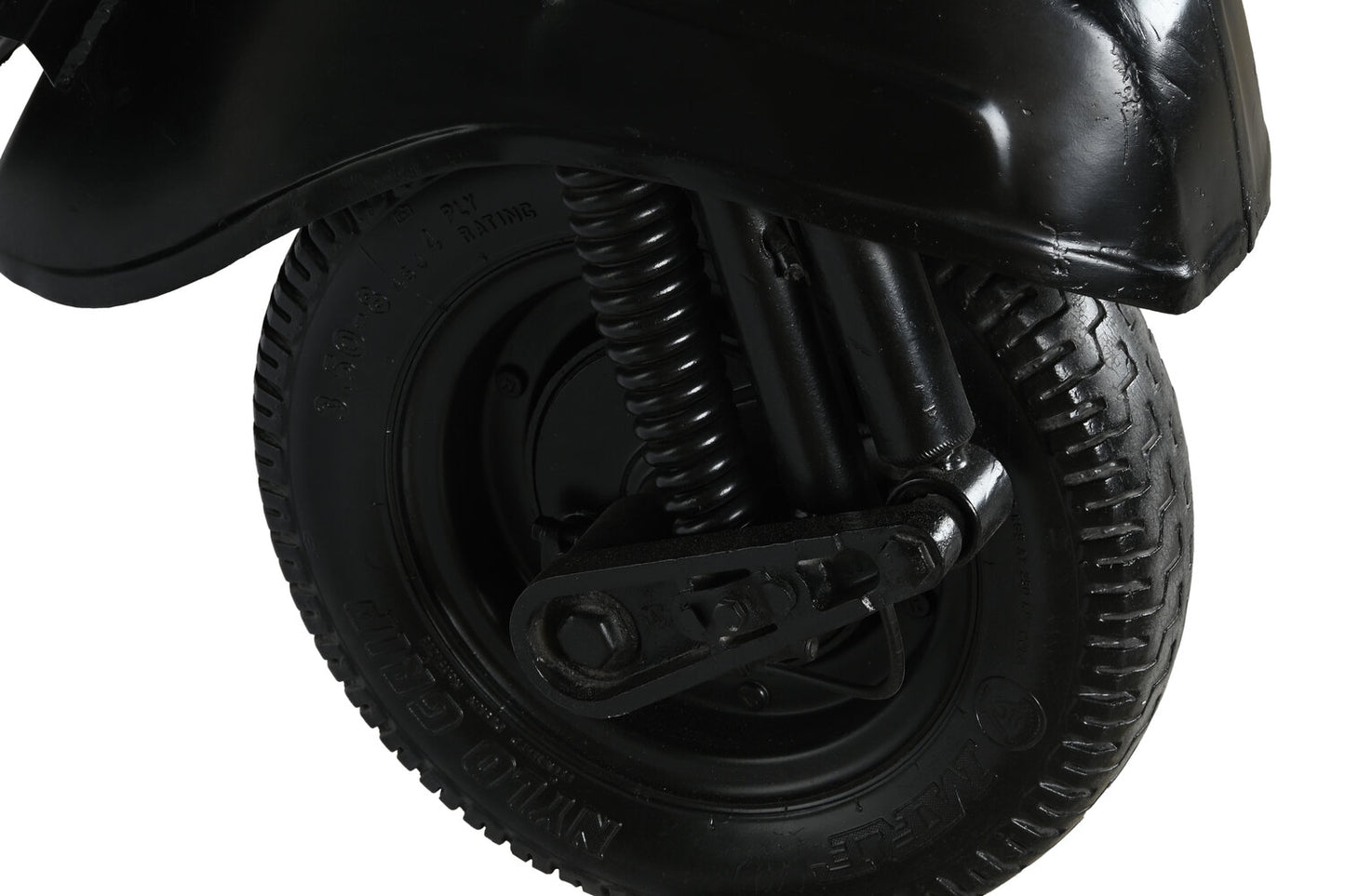 MESA HIERRO MANGO 116X72X110 MOTO DESGASTADO NEGRO