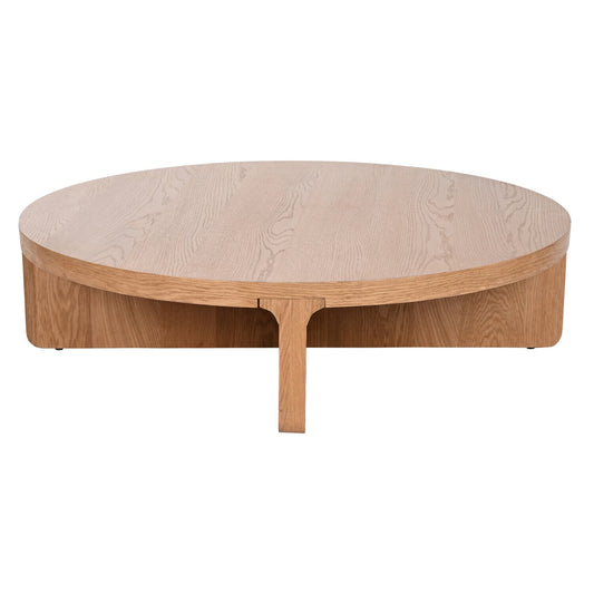 MESA CENTRO ROBLE MDF 121X121X31:5 34:70 VENEER