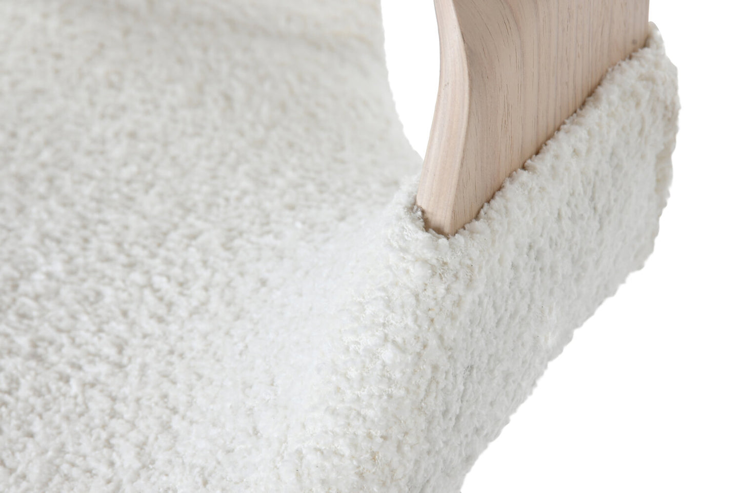 TABURETE MADERA POLIESTER 55:5X52:5X92:5 BLANCO