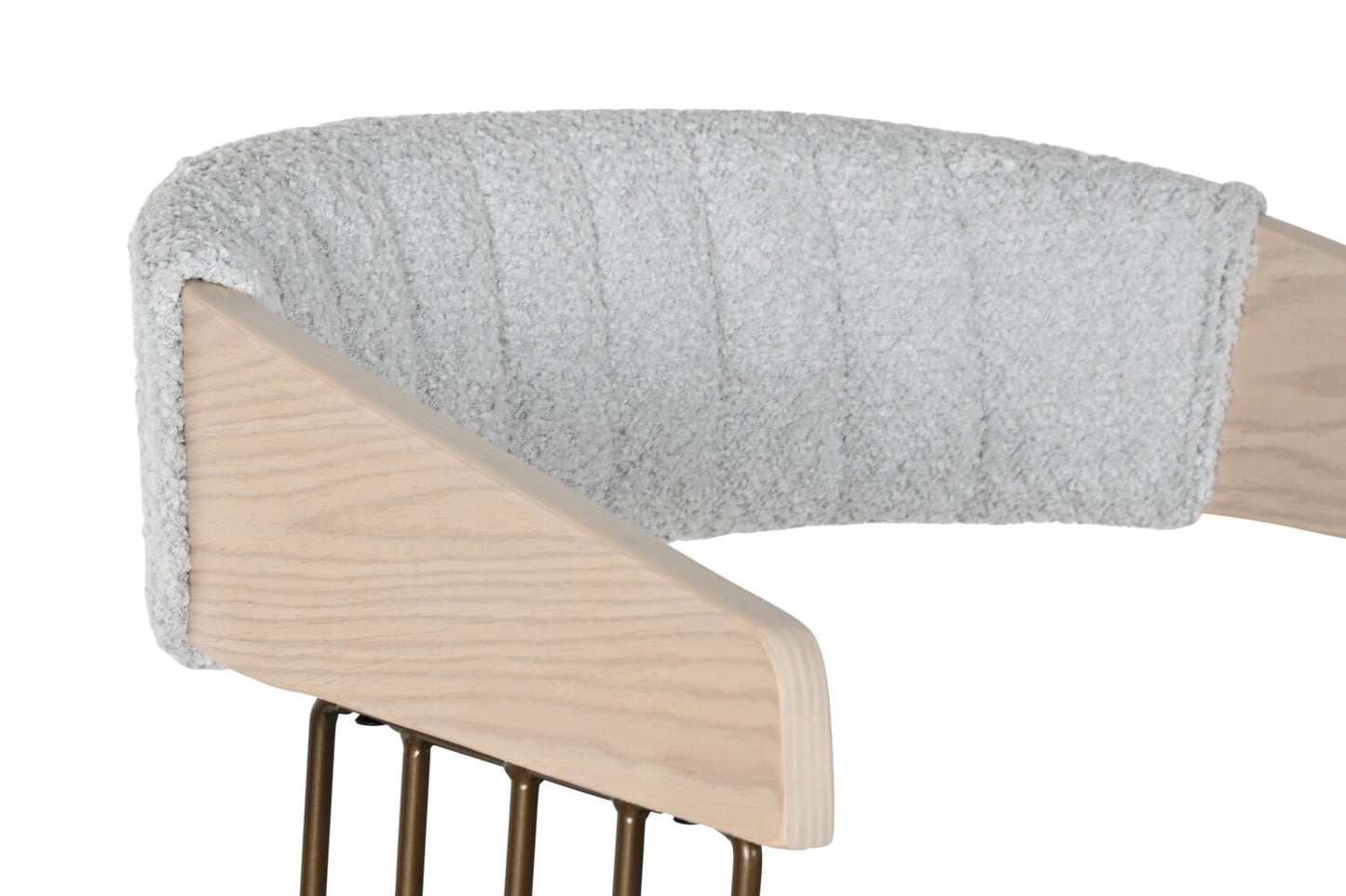 SILLA MADERA POLIESTER 51X55X76:5 GRIS