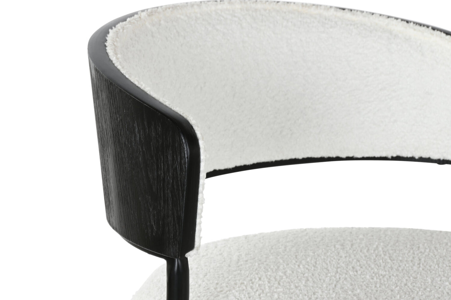 TABURETE METAL POLIESTER 48:5X48X83:5 104 BLANCO