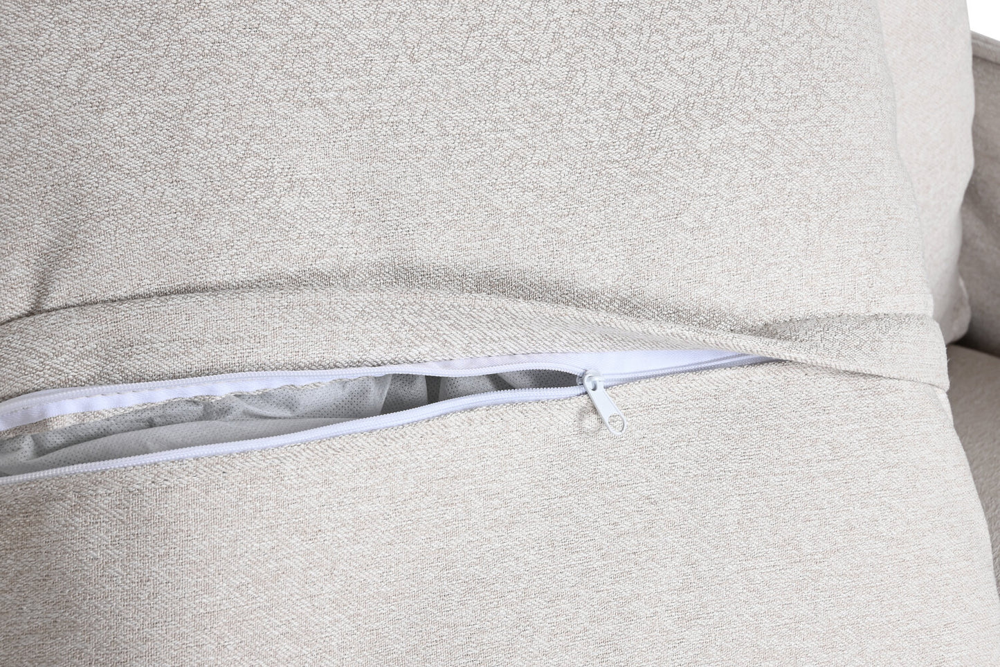 SILLON POLIESTER 85X85X74 DESENFUNDABLE BEIGE