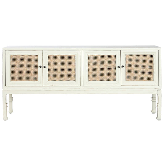 BUFFET OLMO RATAN 180X40X85 45:00 BLANCO ROTO