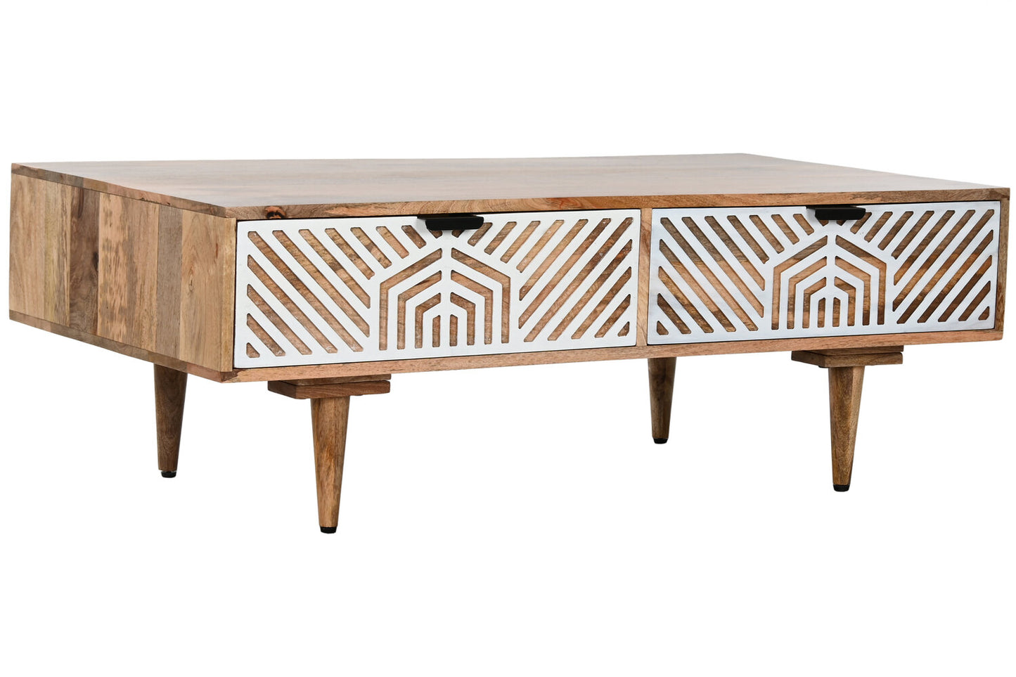 MESA CENTRO MANGO 115X60X40 BLANCO