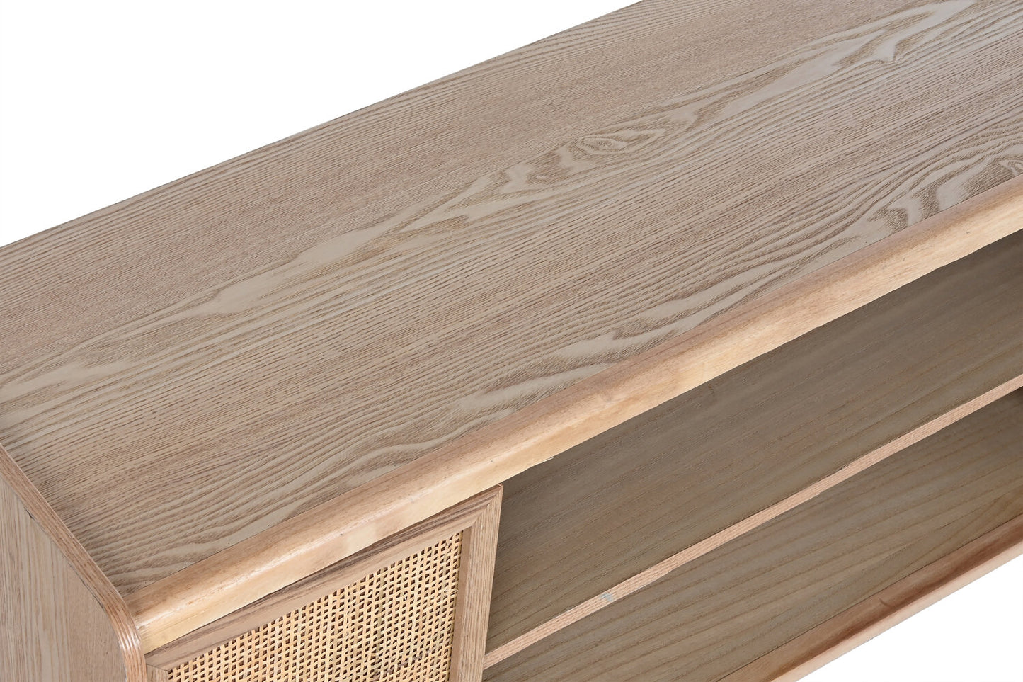 MUEBLE TV PAULOWNIA RATAN 120X35X54 NATURAL