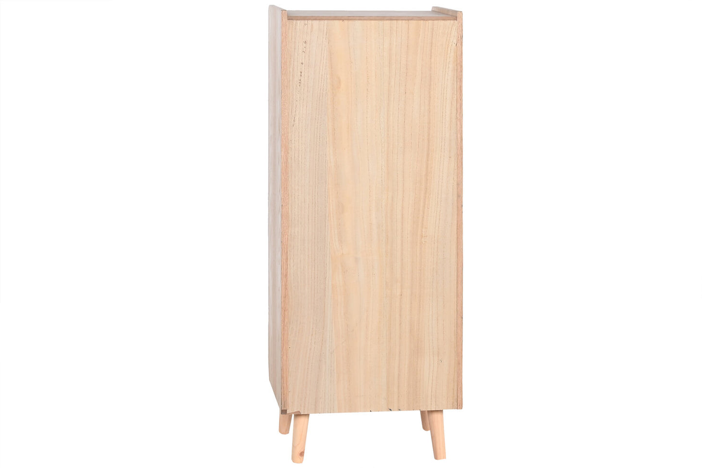 CHIFONIER PAULOWNIA RATAN 40X30X104 14:30 NATURAL
