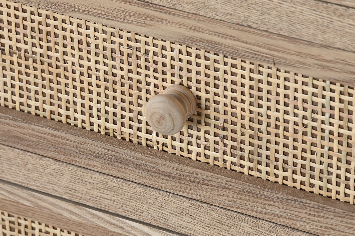 CHIFONIER PAULOWNIA RATAN 40X30X104 14:30 NATURAL