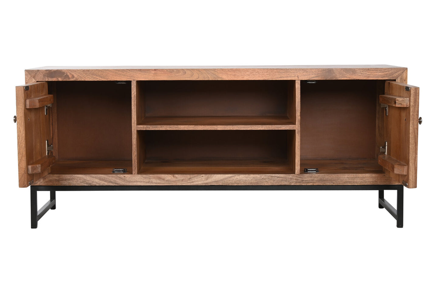 MUEBLE TV MANGO ESPEJO 130X38X60 NATURAL