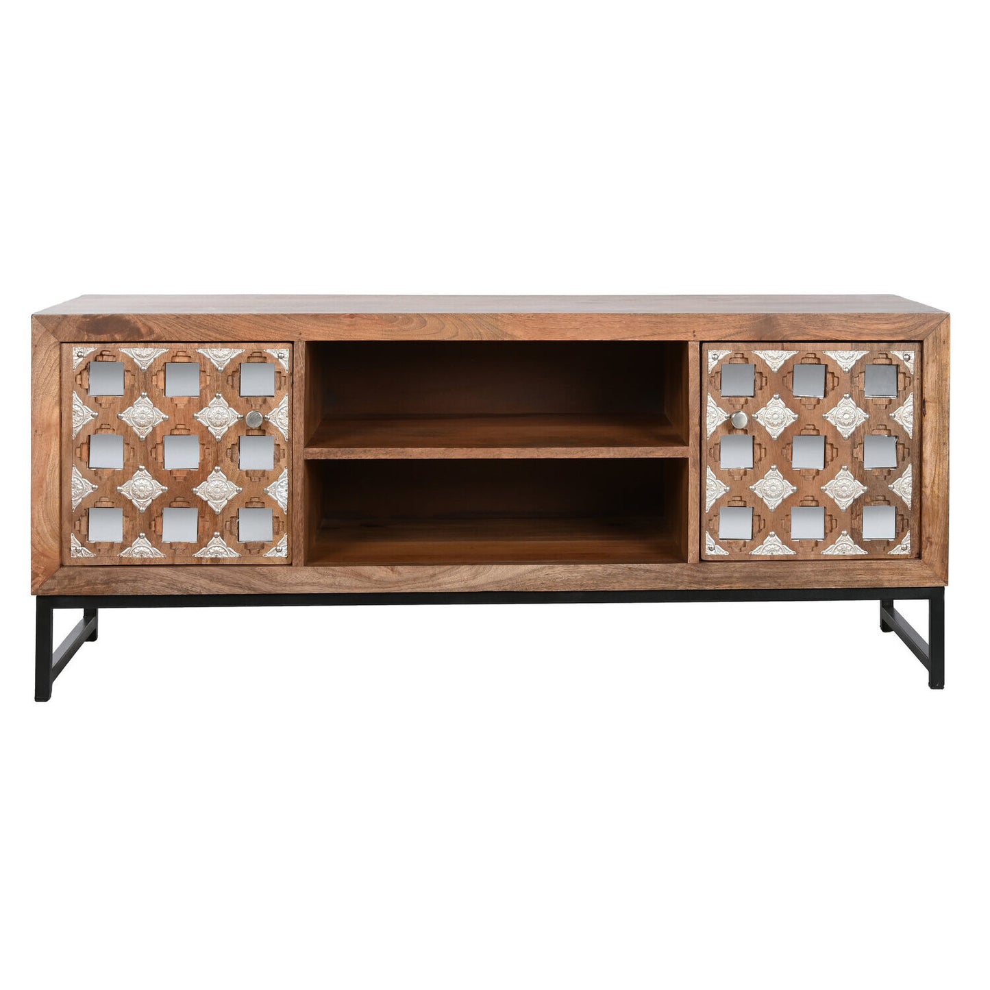 MUEBLE TV MANGO ESPEJO 130X38X60 NATURAL