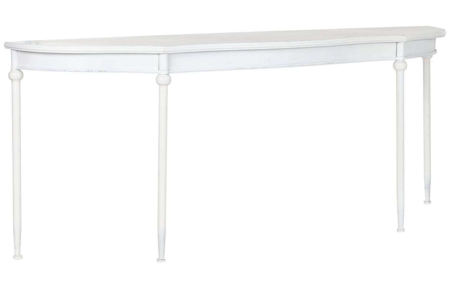 CONSOLA METAL 195X44X81 BLANCO