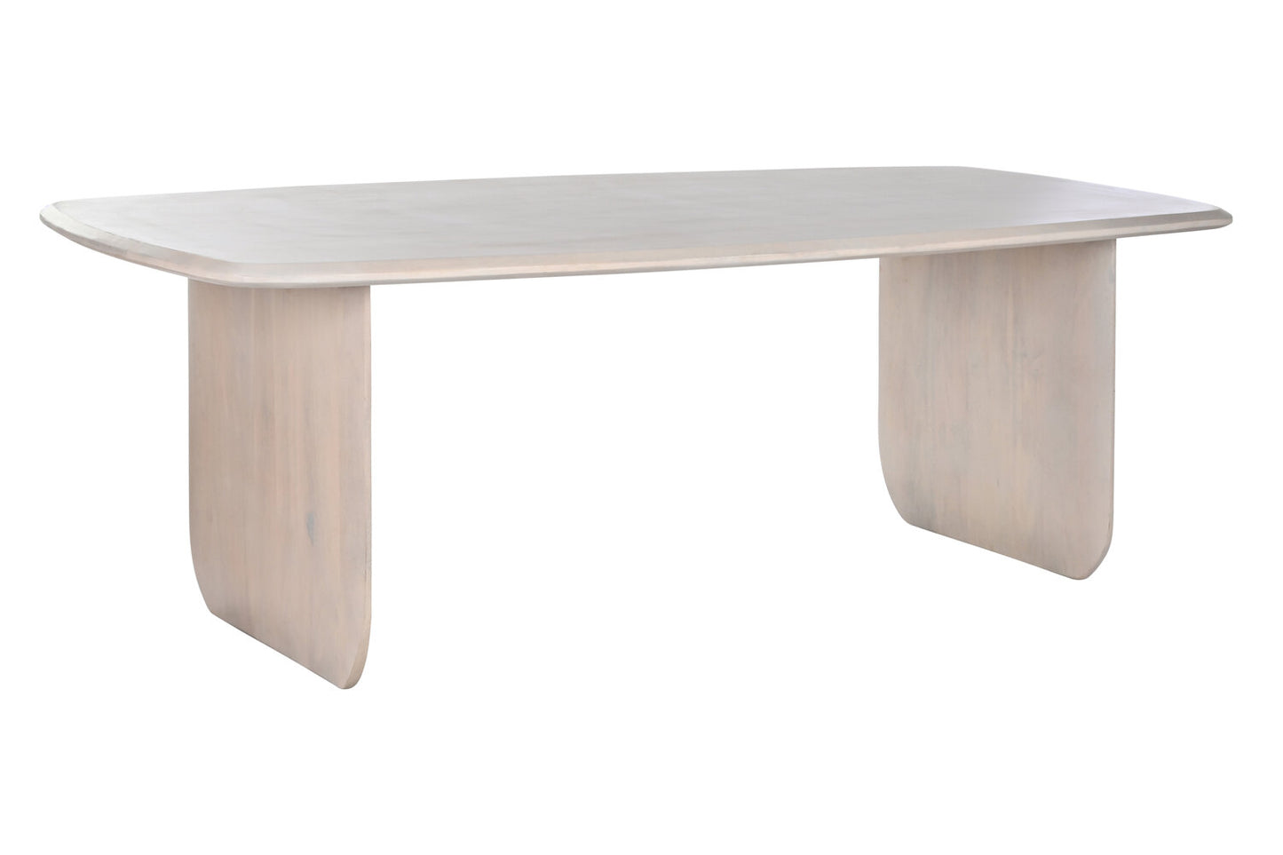 MESA COMEDOR MANGO 218X100X76 BLANCO