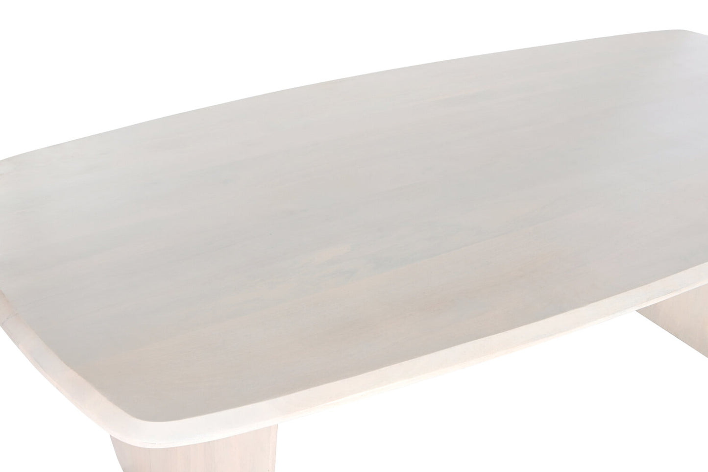 MESA COMEDOR MANGO 218X100X76 BLANCO
