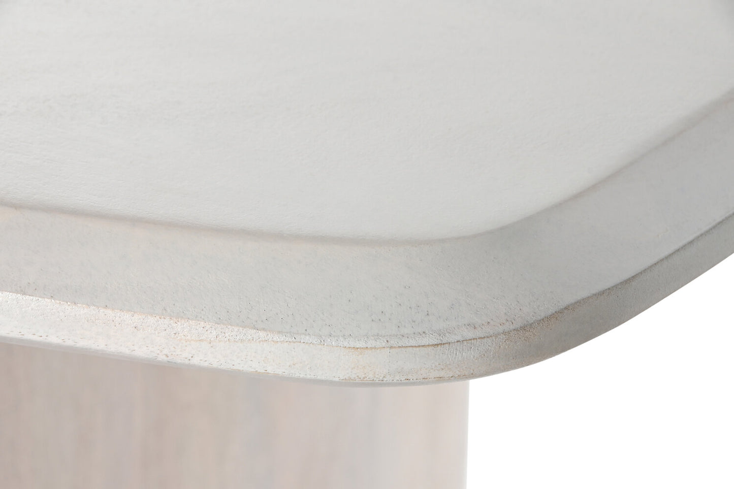 MESA COMEDOR MANGO 218X100X76 BLANCO