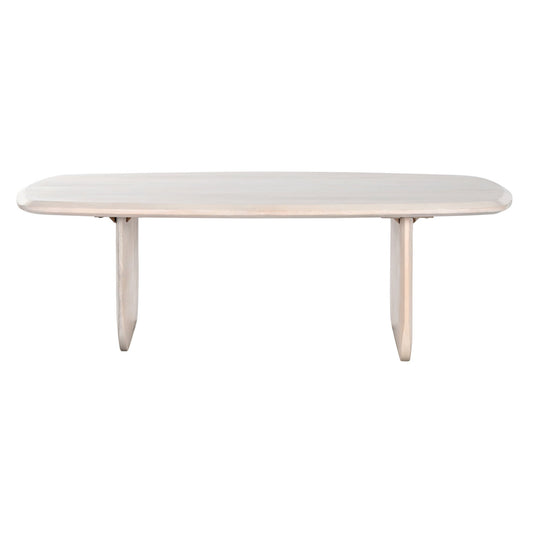 MESA CENTRO MANGO 137X76X45 BLANCO