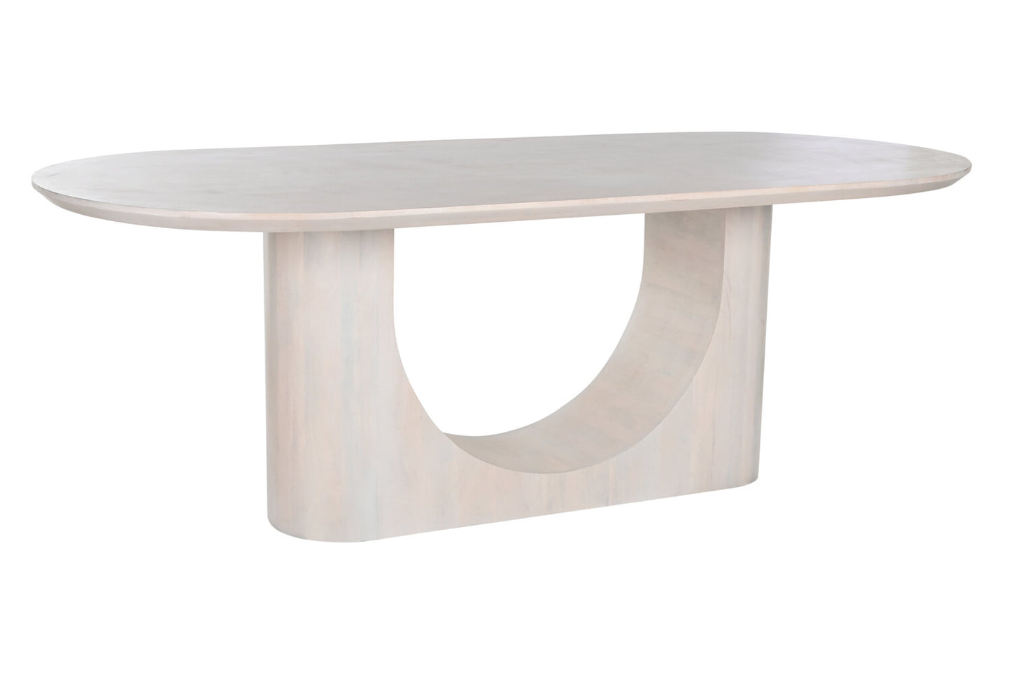 MESA COMEDOR MANGO 220X100X76 BLANCO