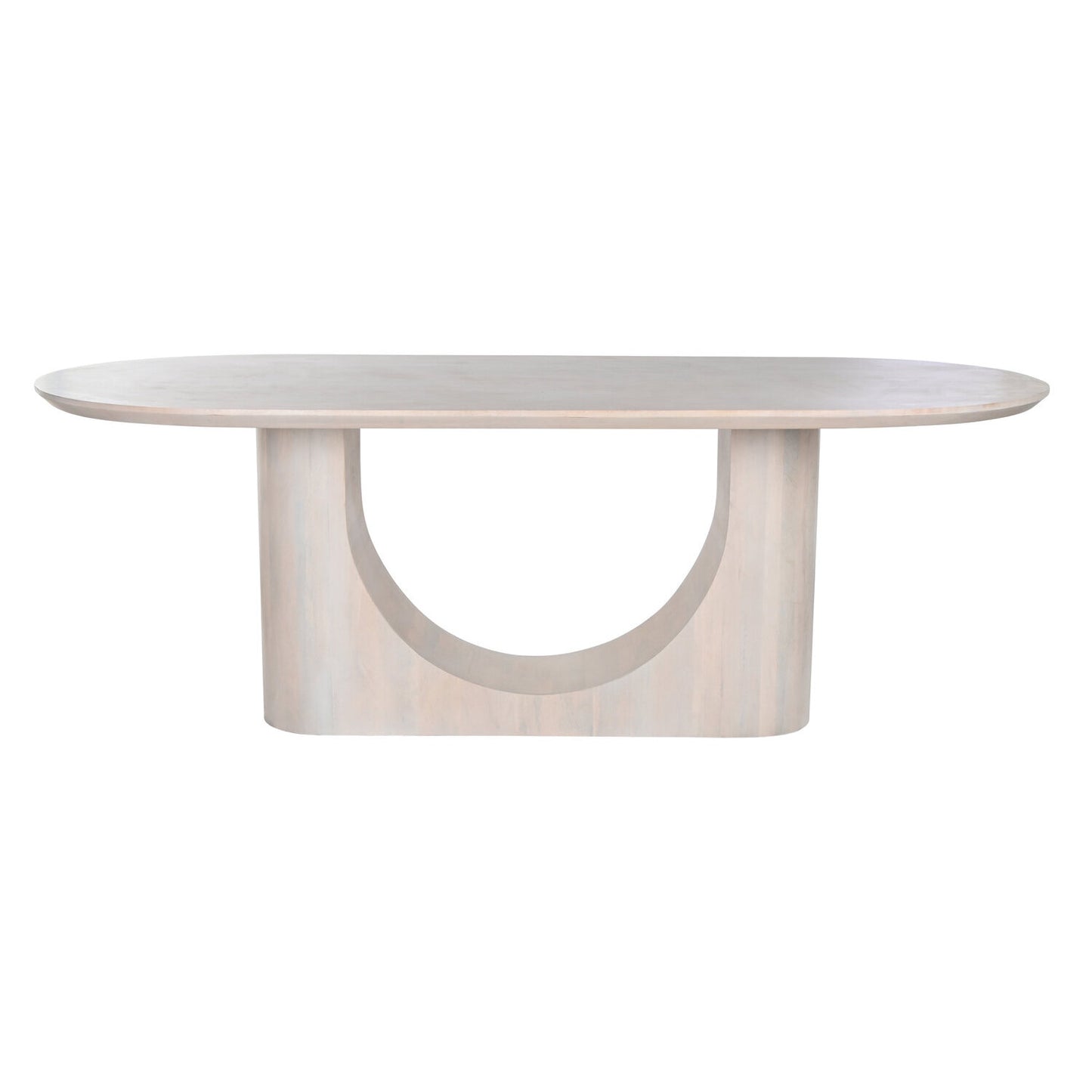 MESA COMEDOR MANGO 220X100X76 BLANCO