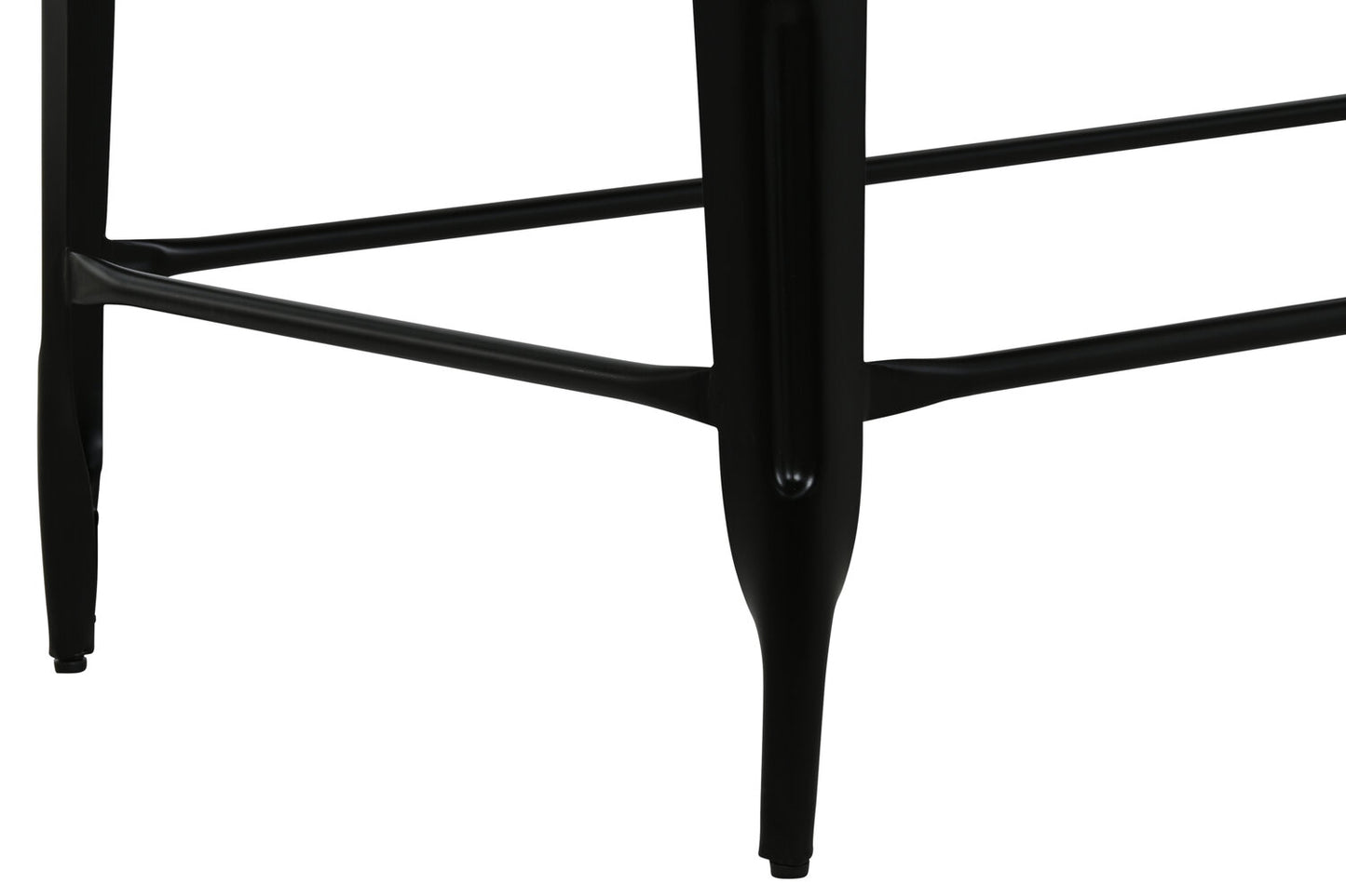 MESA BAR METAL MADERA 120X66X102 MARRON