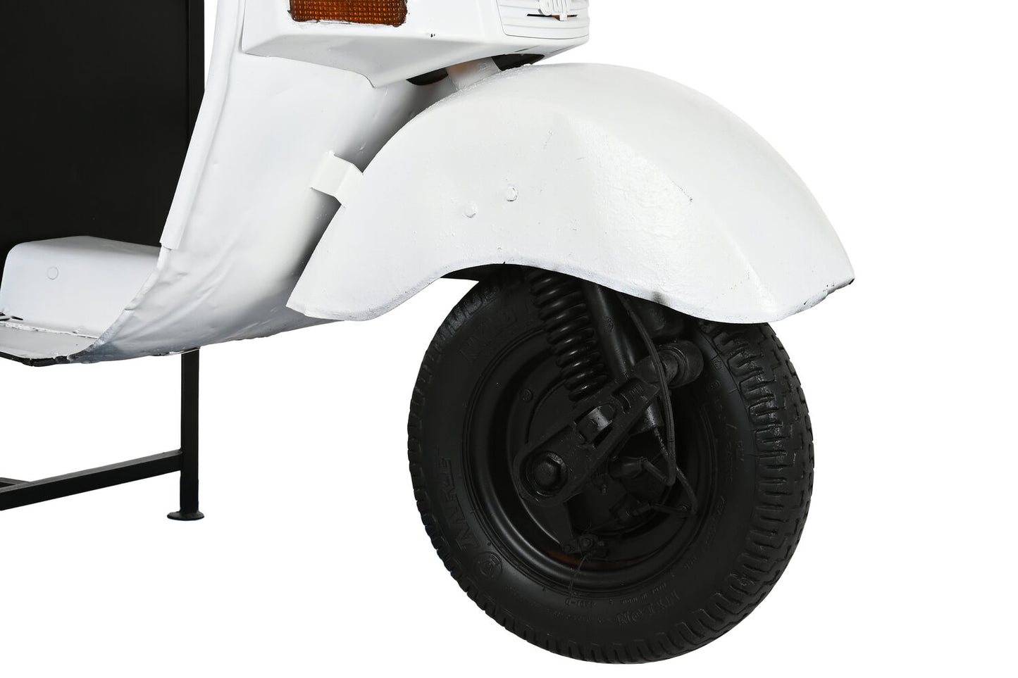 MUEBLE BAR METAL MADERA 240X72X110 SCOOTER BLANCO