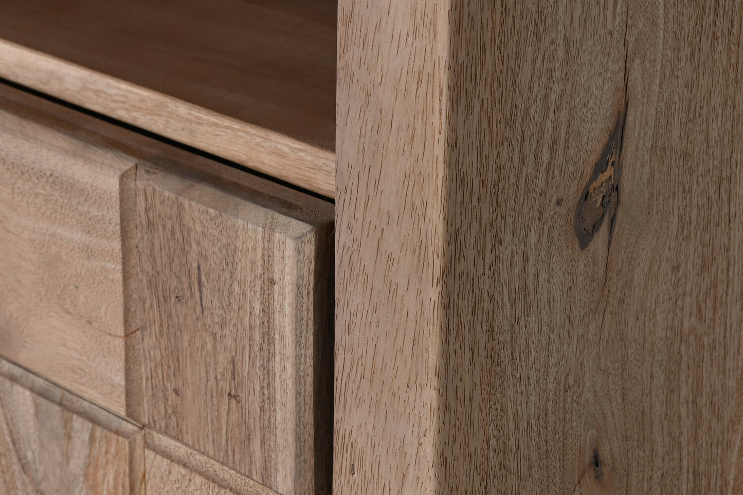 ESTANTERIA MANGO 110X45X180 88:50 NATURAL