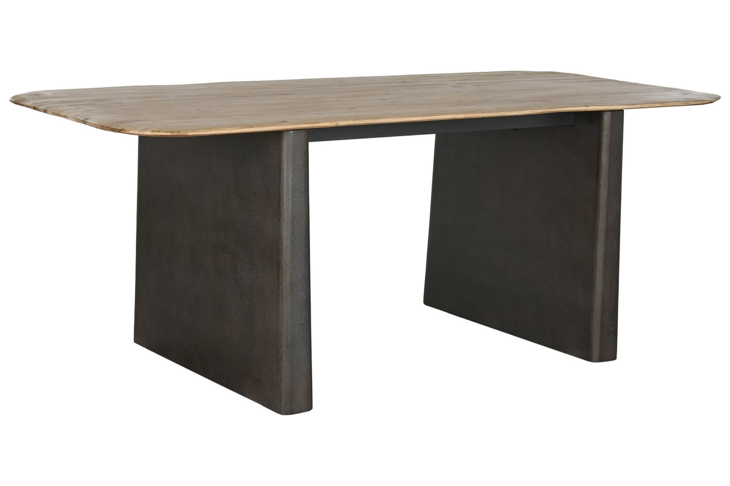 MESA COMEDOR ABETO 200X90X75 47:00 MARRON OSCURO