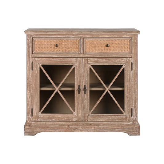 APARADOR MADERA DE BAYUR RATAN 100X45X90 27:52