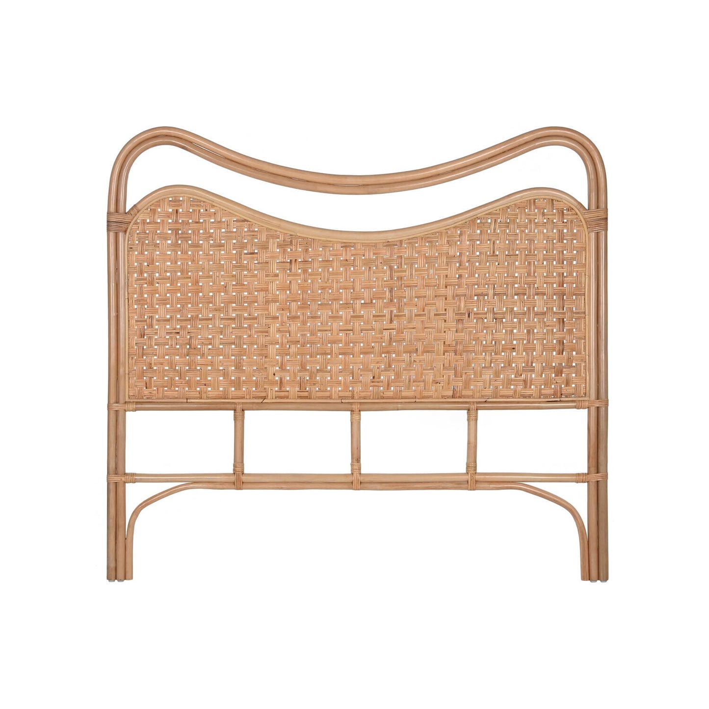 CABECERO CAMA RATAN 153X4X146 NATURAL